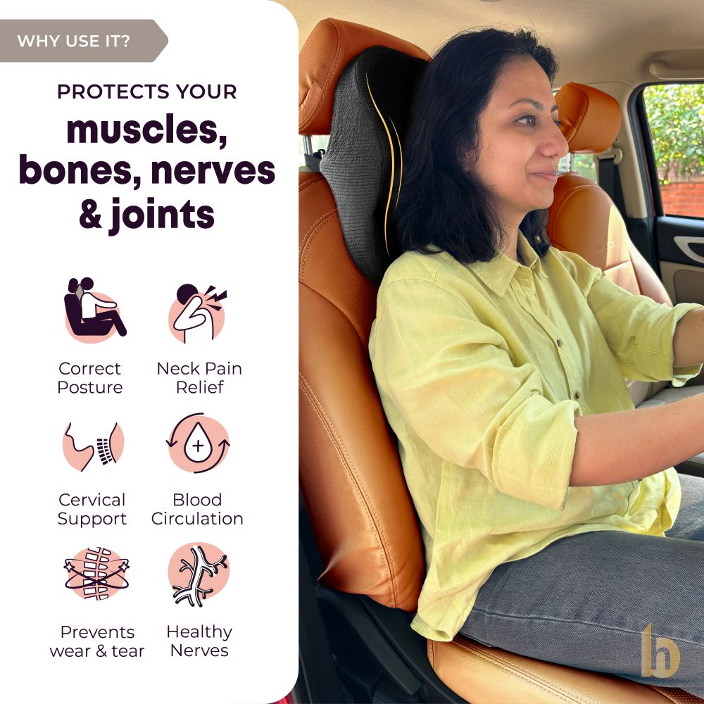 betterhood PosturePro Car Headrest