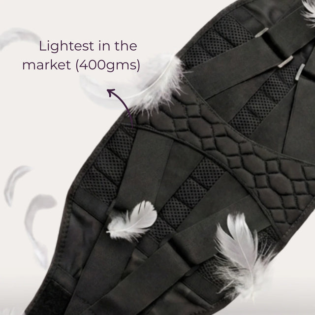 Lightest in the market (400gms)