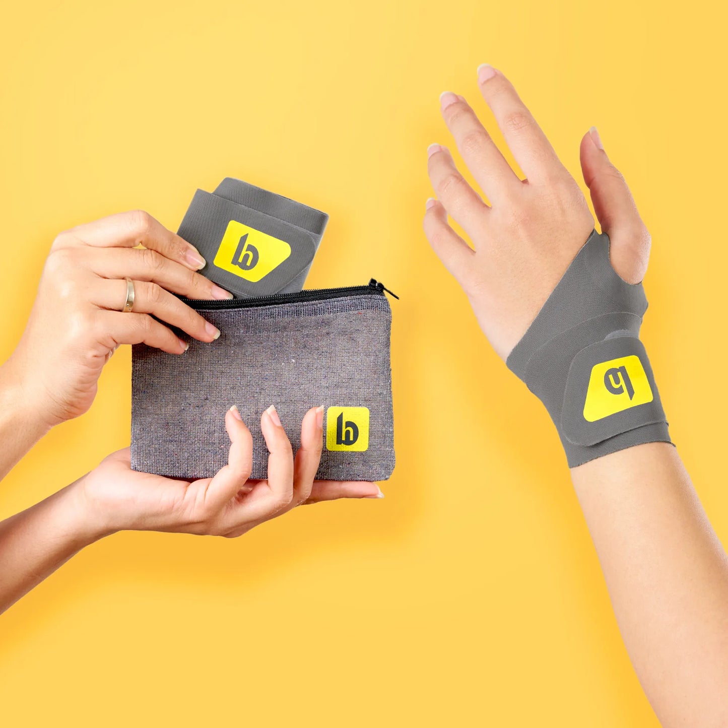 Wrist Support Brace with Thumb Loop for Sports & Recovery