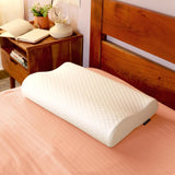 Cervical Pillow for Posture, Ergonomic Memory Foam Dual Height Design