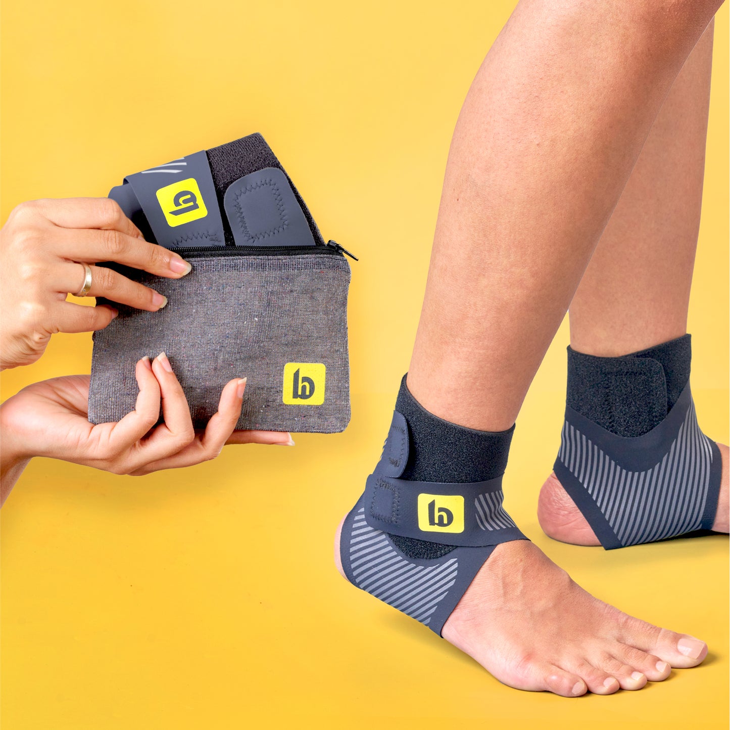 Ankle Support Brace for Stability, Workout & Injury Recovery
