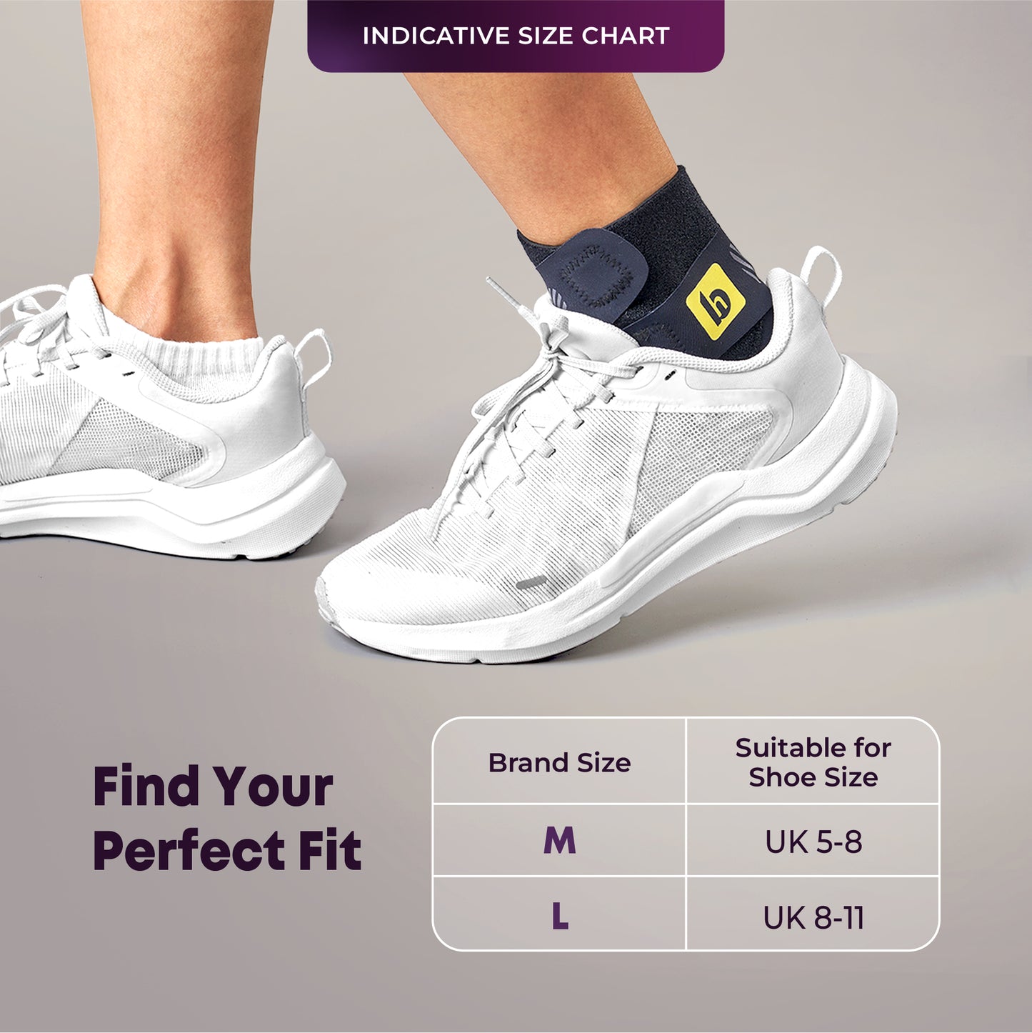 Ankle Support Brace for Stability, Workout & Injury Recovery