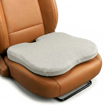 Seat Cushion for Car - Ergonomic Memory Foam Coccyx Tailbone Support