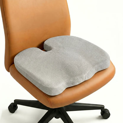 Coccyx Memory Foam Chair Cushion for Seat, Ergonomic Design
