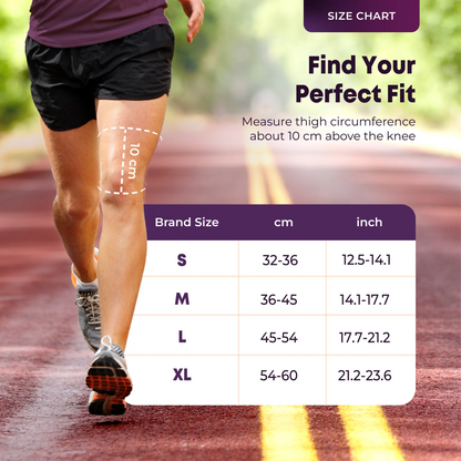 betterhood Knee Sleeve with Stabilizers for Joint Support