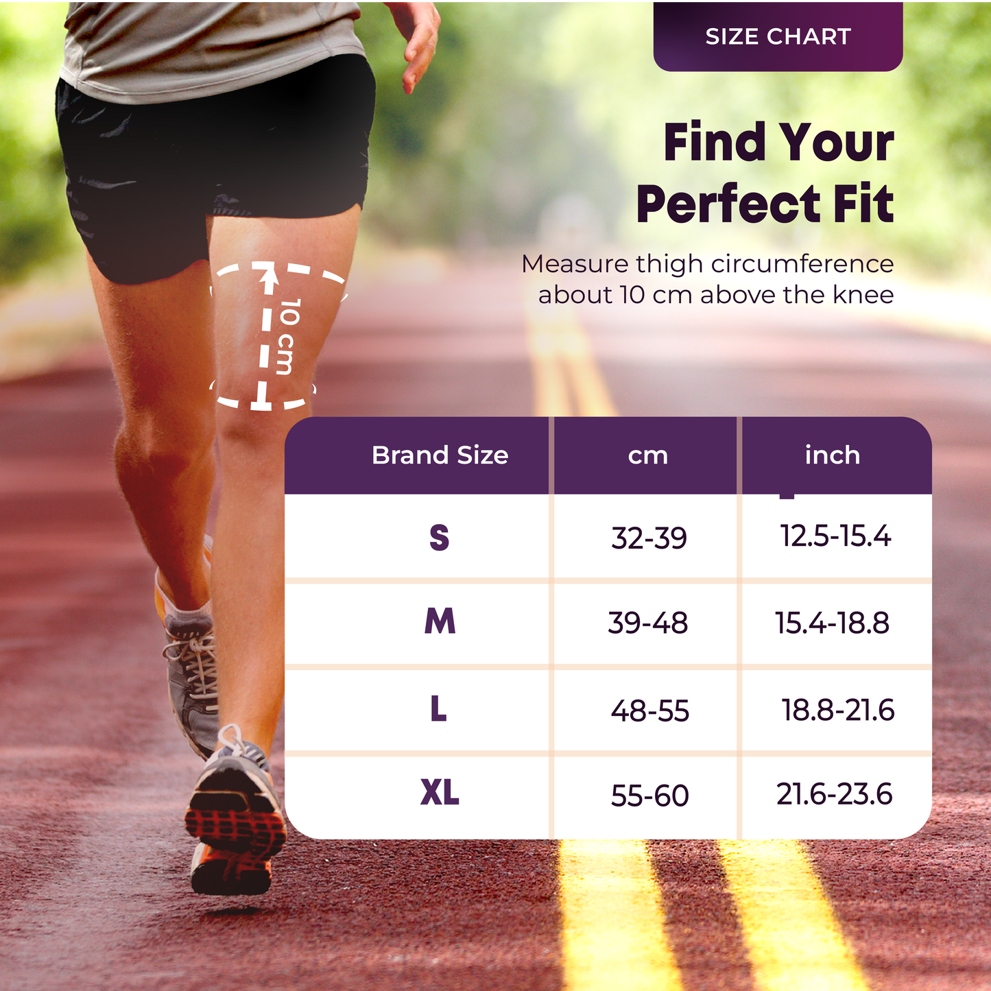 betterhood Knee Sleeve with Stabilizers for Joint Support