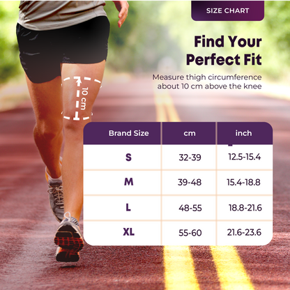 betterhood Knee Sleeve with Stabilizers for Joint Support
