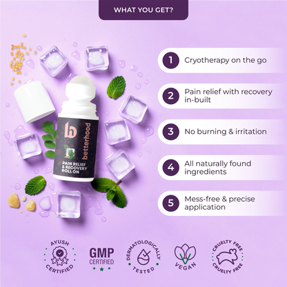 Pain Relief and Recovery Roll-On
