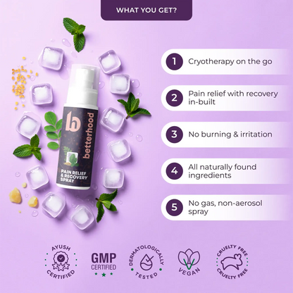 Pain Relief and Recovery Spray