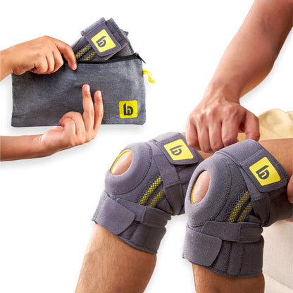 Betterhood betterhood Premium 4-Strap Knee Brace with Stabilizers