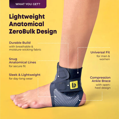 Ankle Support Brace - WHAT YOU GET
