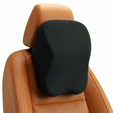 Car Neck Rest Pillow - Ergonomic Memory Foam Headrest Cushion