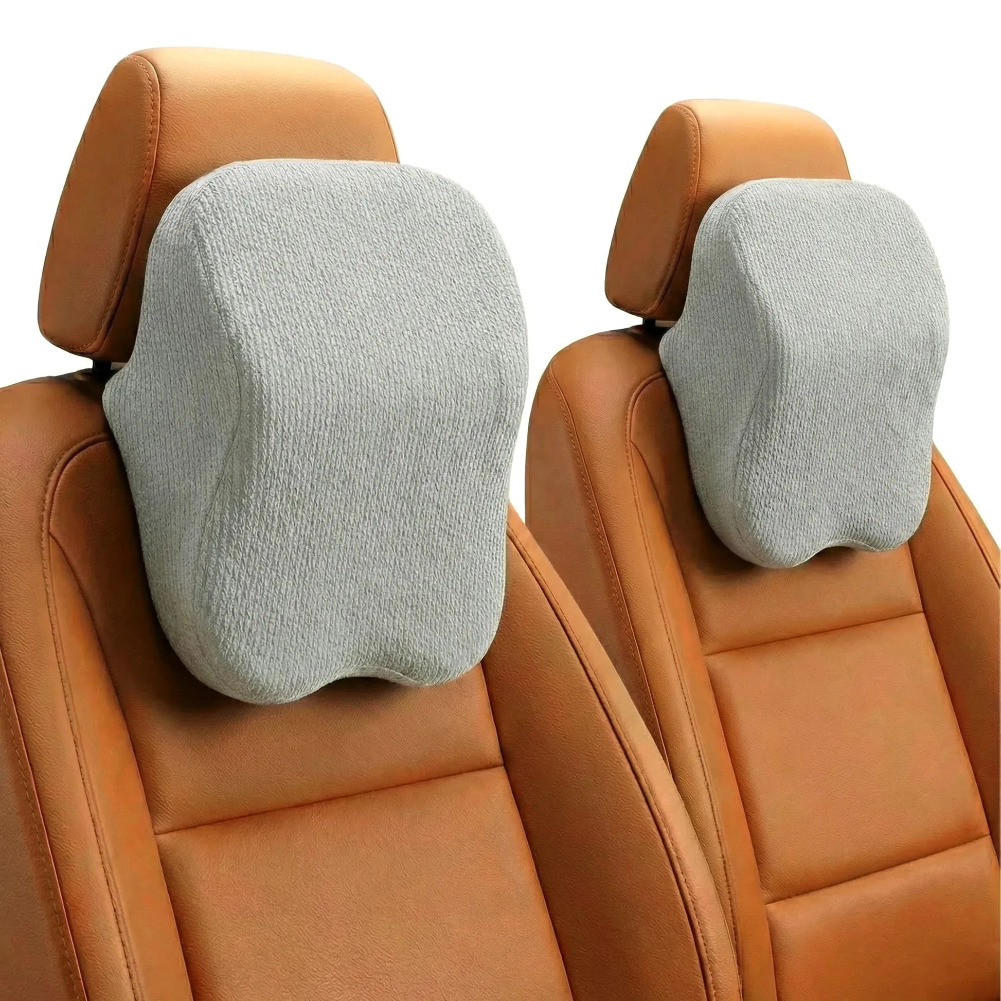 Betterhood Car Neck Rest Pillow - Ergonomic Memory Foam Headrest Cushion