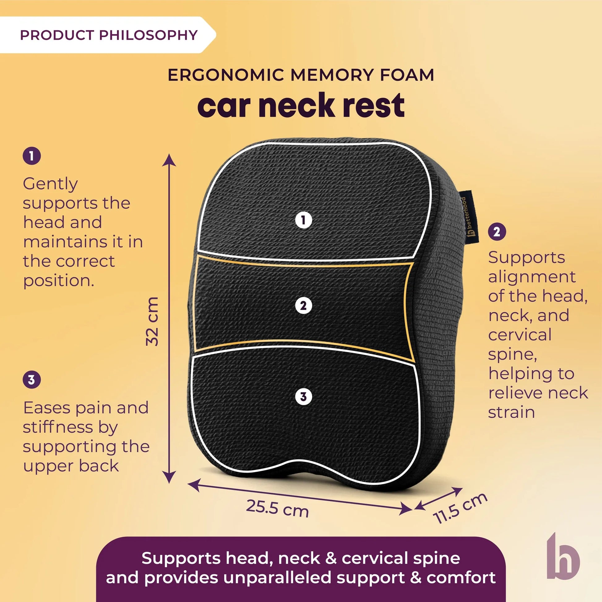 Car Cushions 3-in-1 Combo