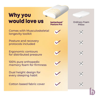 Dual Height Cervical Pillow - Why would love us