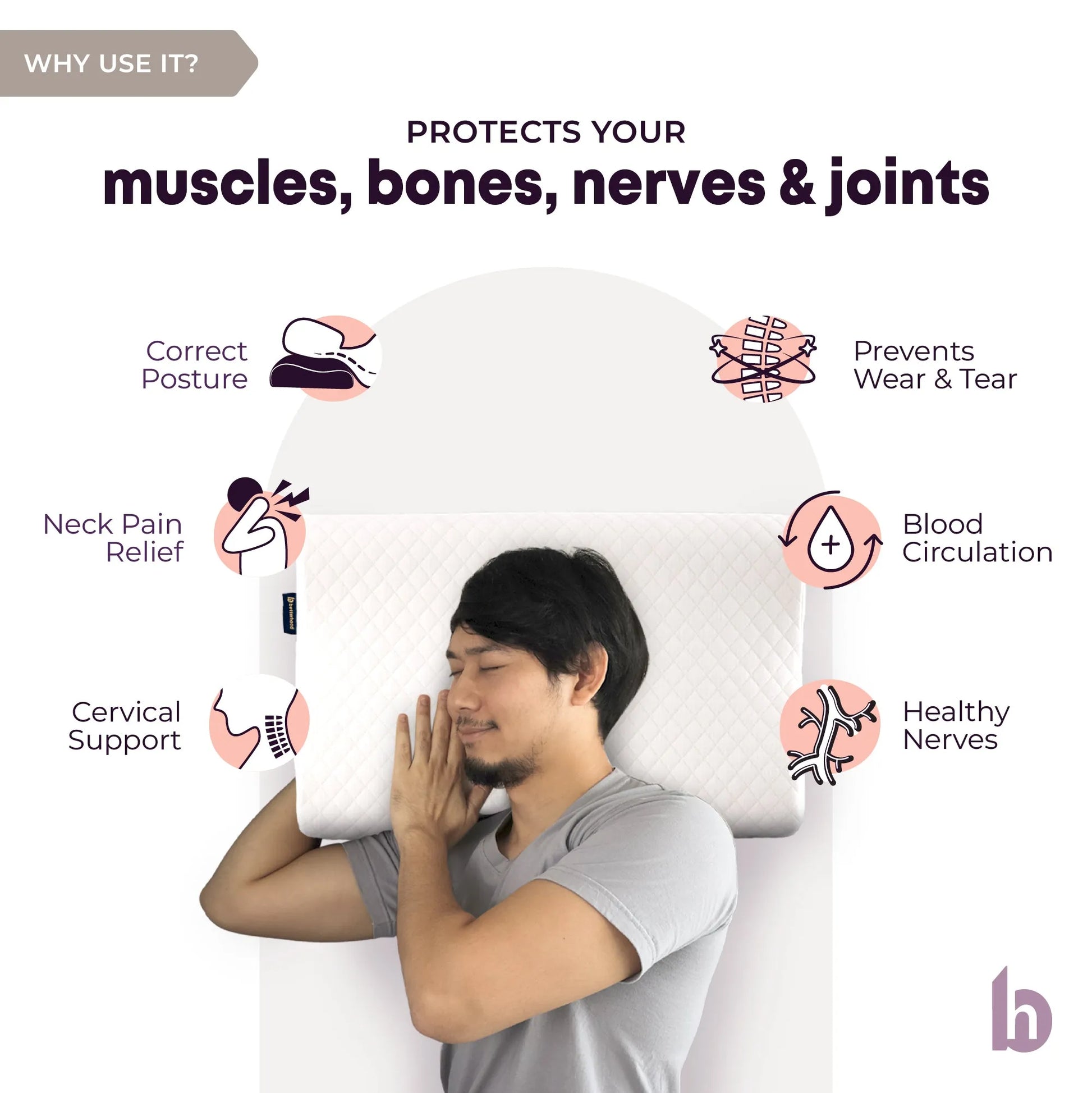 Dual Height Cervical Pillow - WHY USE IT