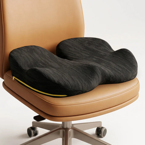 PosturePro Plus Premium Ergonomic Coccyx Seat Cushion for Chairs