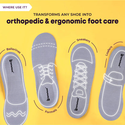 Dual Gel Insoles - WHERE USE IT