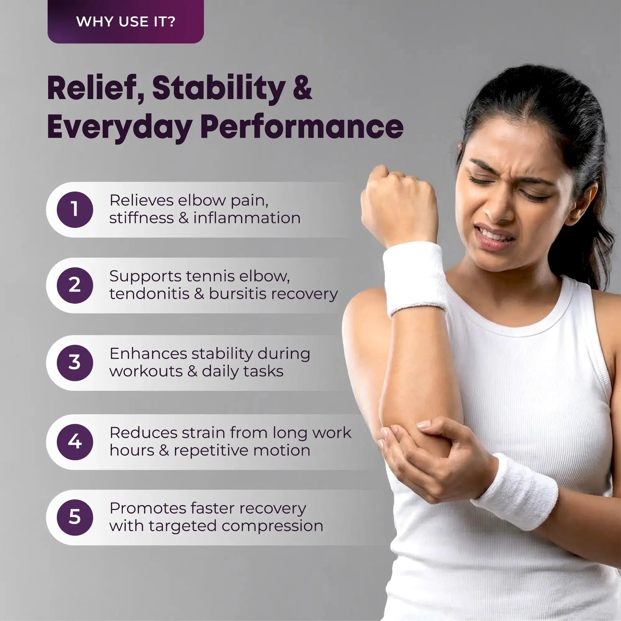 Why use Elbow Support Sleeve for Gym & Sports