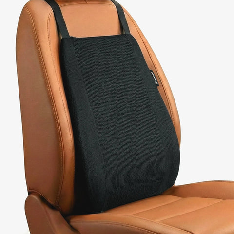Lumbar Backrest Cushion for Car - Ergonomic Memory Foam Back Support