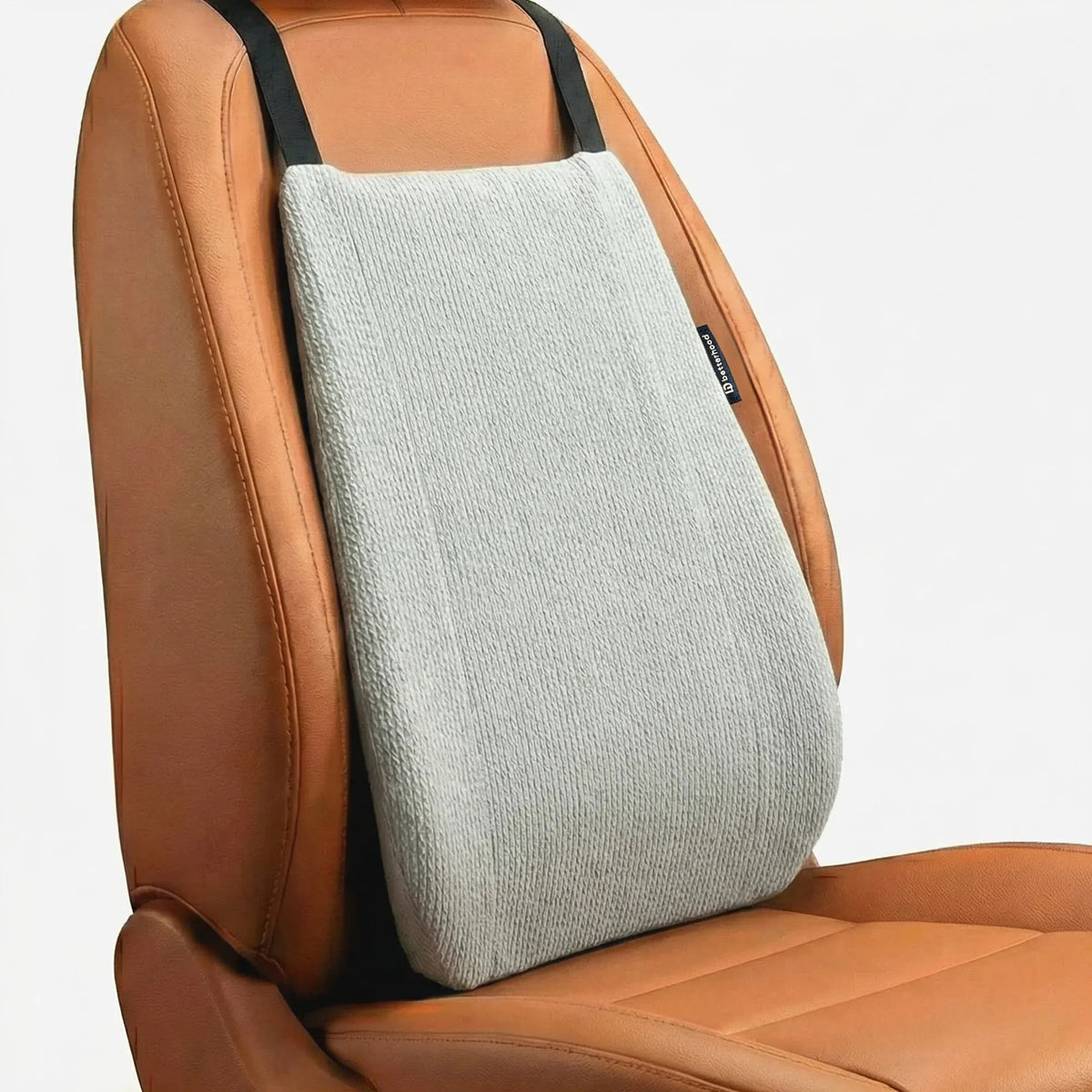 Betterhood Lumbar Backrest Cushion for Car - Ergonomic Memory Foam Back Support