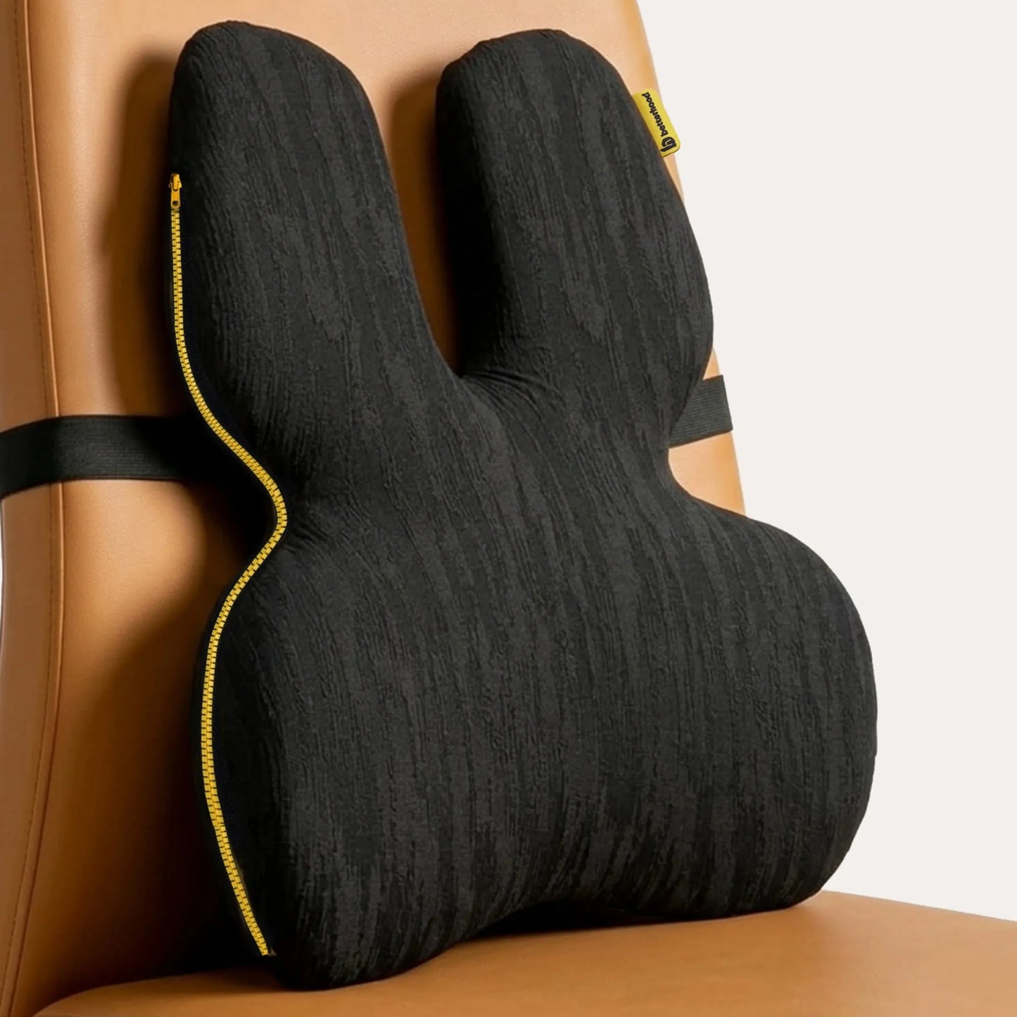 Betterhood Lumbar Backrest Cushion for Chair - Ergonomic Memory Foam Back Support (Copy)