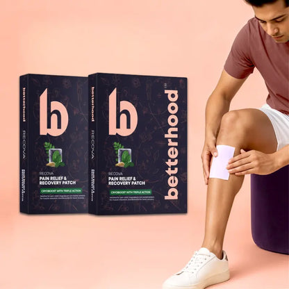 Cryogel Relief & Recovery Patches for Aches - Menthol, Boswelia & Magnesium Blend - 5pc