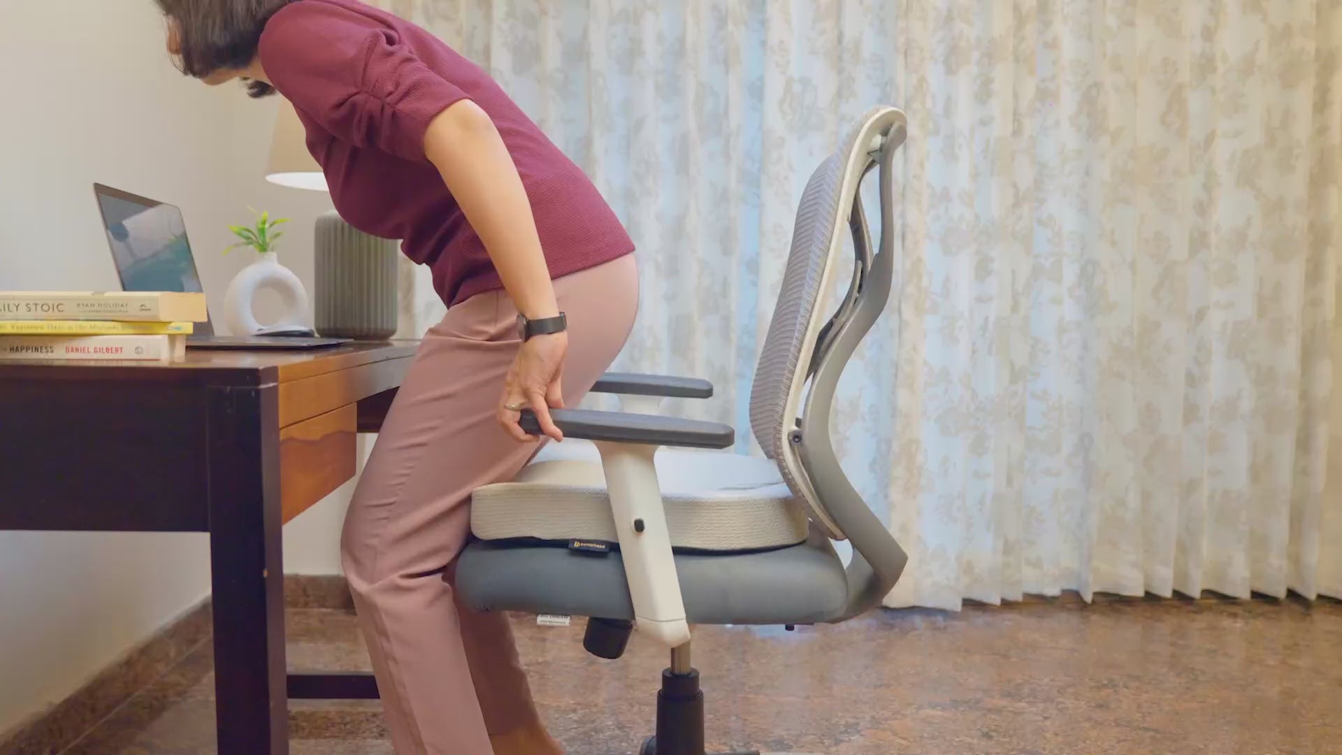 Tailbone Support Cushion For Chair