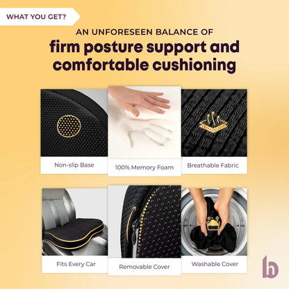 Seat Cushion for Car - WHAT YOU GET